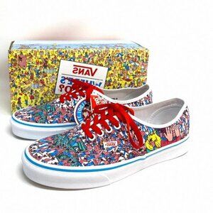 💖MEGA SALE💖VANS Authentic Where_s WALDO Multi Canvas VN0A348A3RZ Women's